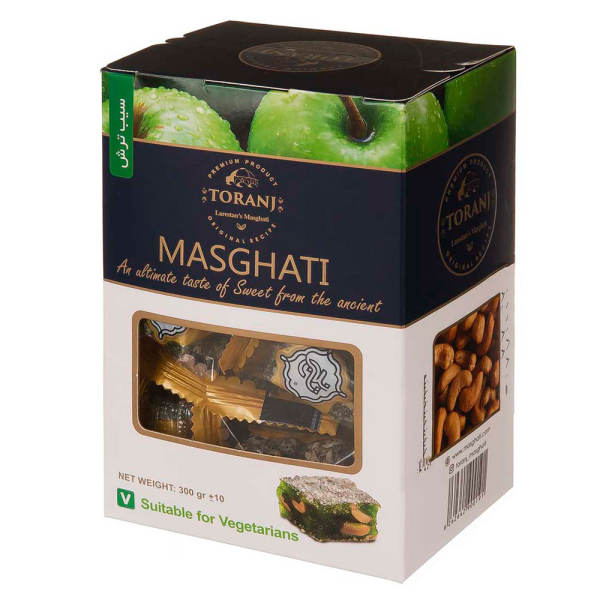 Main image of 波斯拉里马斯哈提果仁软糖，坚果与苹果味（3份）