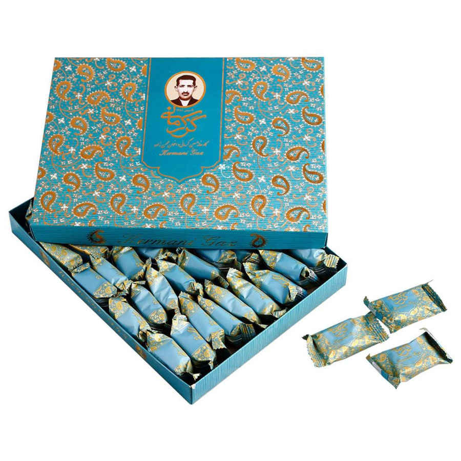 Main image of 科尔马尼加兹：28%开心果 – 传统伊朗玫瑰水牛轧糖，450克