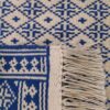 Thumbnail 4: 波斯手工编织 Zilou 地板覆盖地毯 蓝色