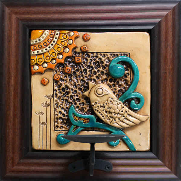 Main image of 装饰性波斯陶瓷艺术模型 – 鸟