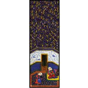 波斯印花女士披肩 – 艺术 Shahnameh 款