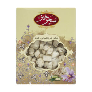 波斯糖奶酪 – 藏红花芝麻涂层糖果