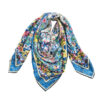 女士丝巾 – 奢华佩斯利印花,鲜艳羊绒设计