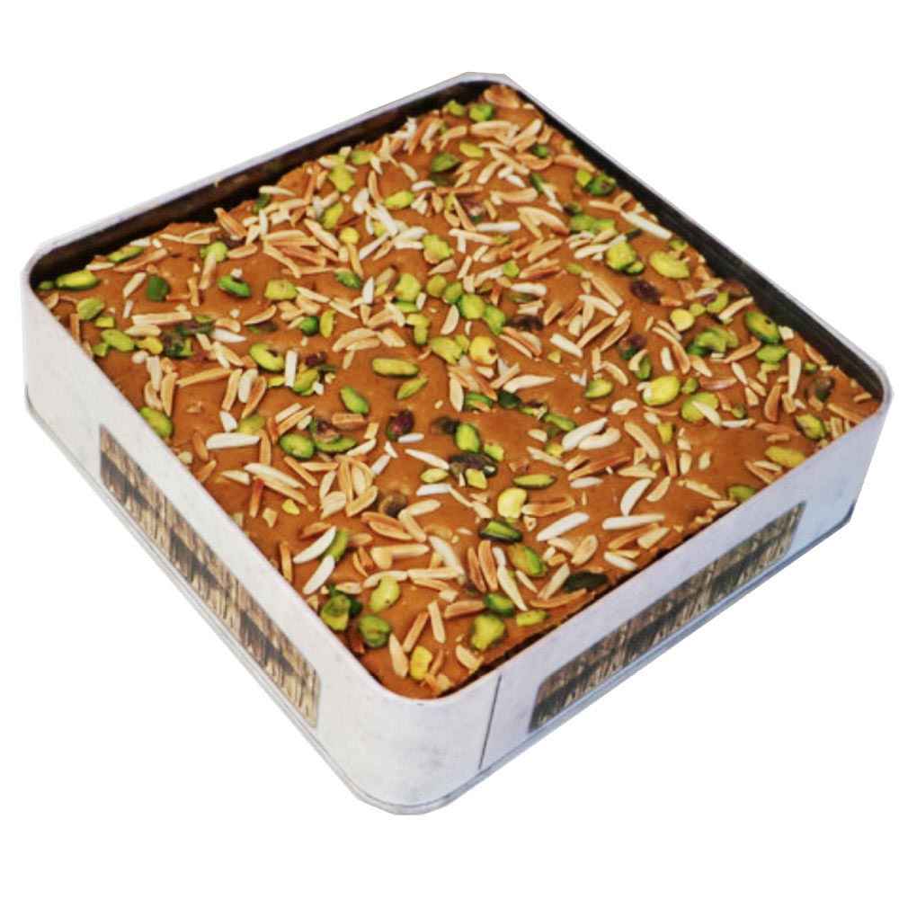 苏汉阿萨利科姆 – 传统开心果与杏仁藏红花-玫瑰水脆太妃糖