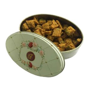 苏汉科姆块 – 传统开心果藏红花-玫瑰水波斯太妃糖，420克（2包）