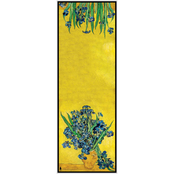 Main image of 女士印花披肩 – 艺术轻盈鸢尾花款