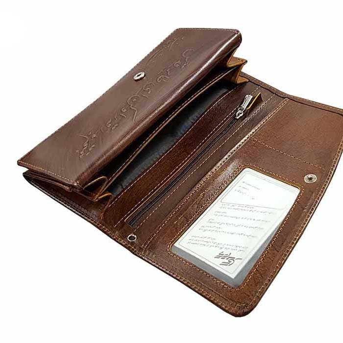 波斯皮革女士长款钱包 – Poem 款