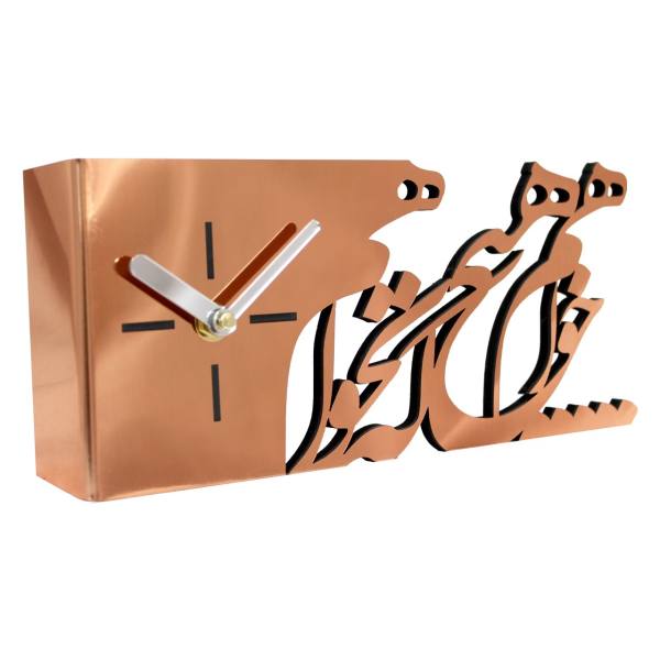 Main image of 波斯风格铜质桌面时钟 款式 书法