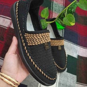Giveh 鞋 – 波斯手工透气鞋 黑色 Klash 款