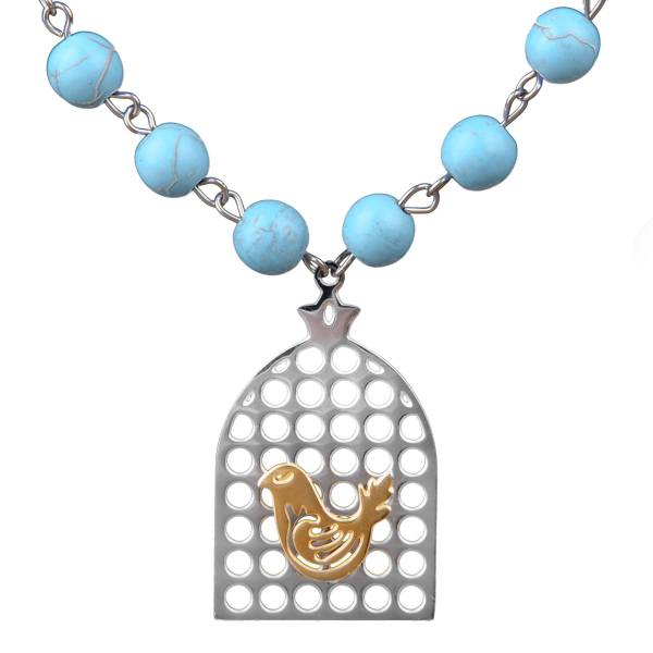 Main image of 波斯钢项链 – 极简 Morghe Amin 款