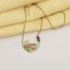 Thumbnail 2: 波斯黄铜项链 – 极简 Amin 款 Mah