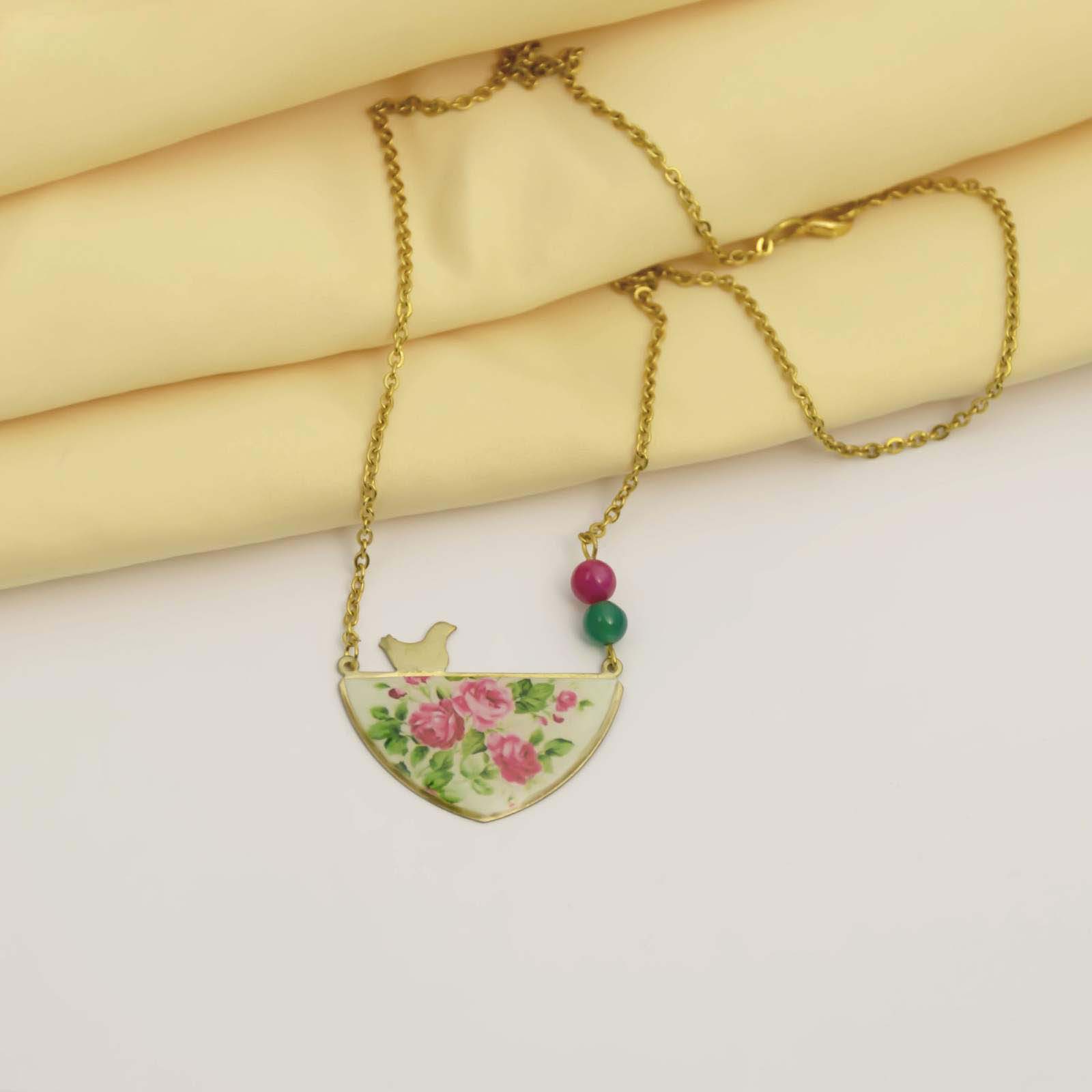 波斯黄铜项链 – 极简 Amin 款 Mah