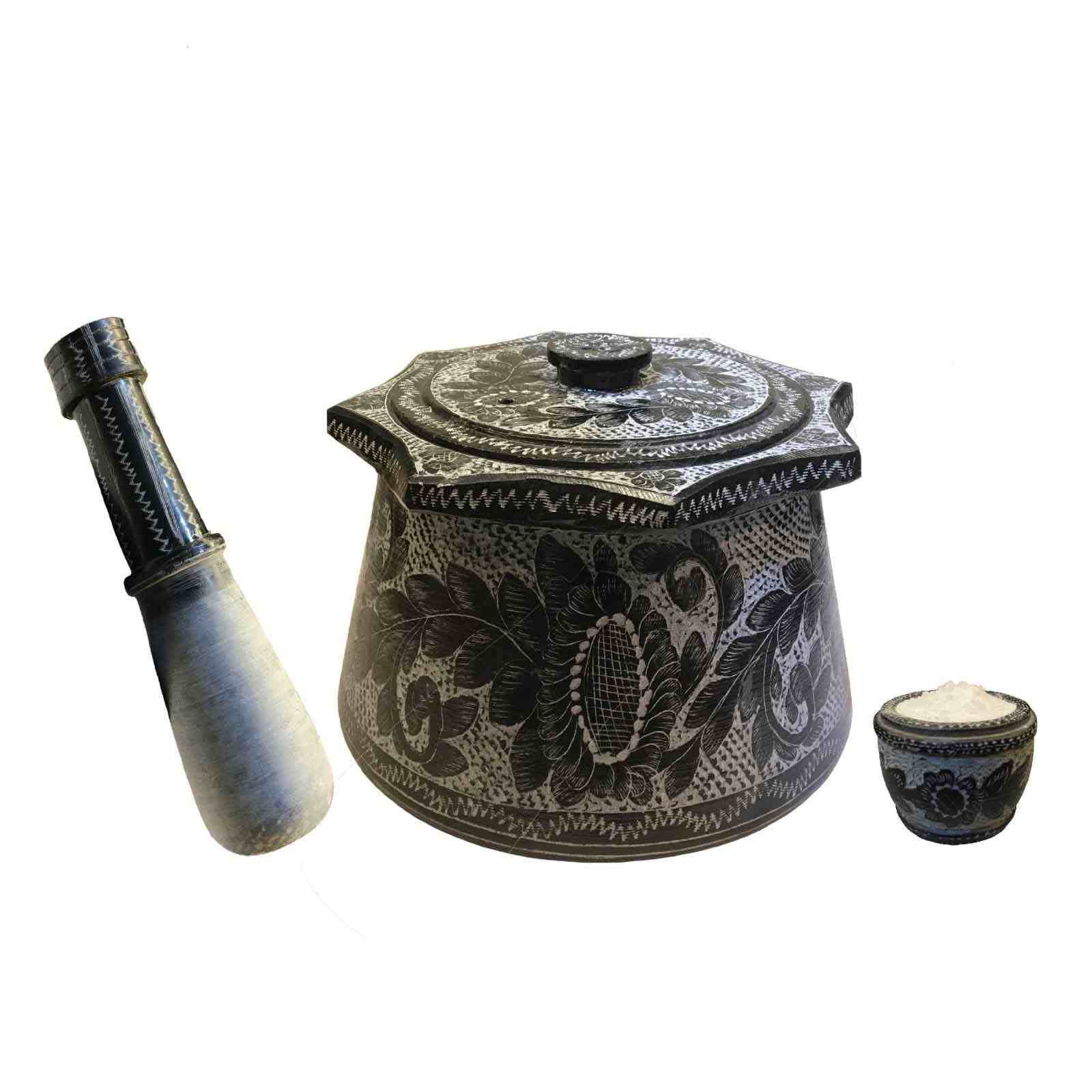 波斯石制迪兹锅 带盖煮 Abgoosht – Star 款