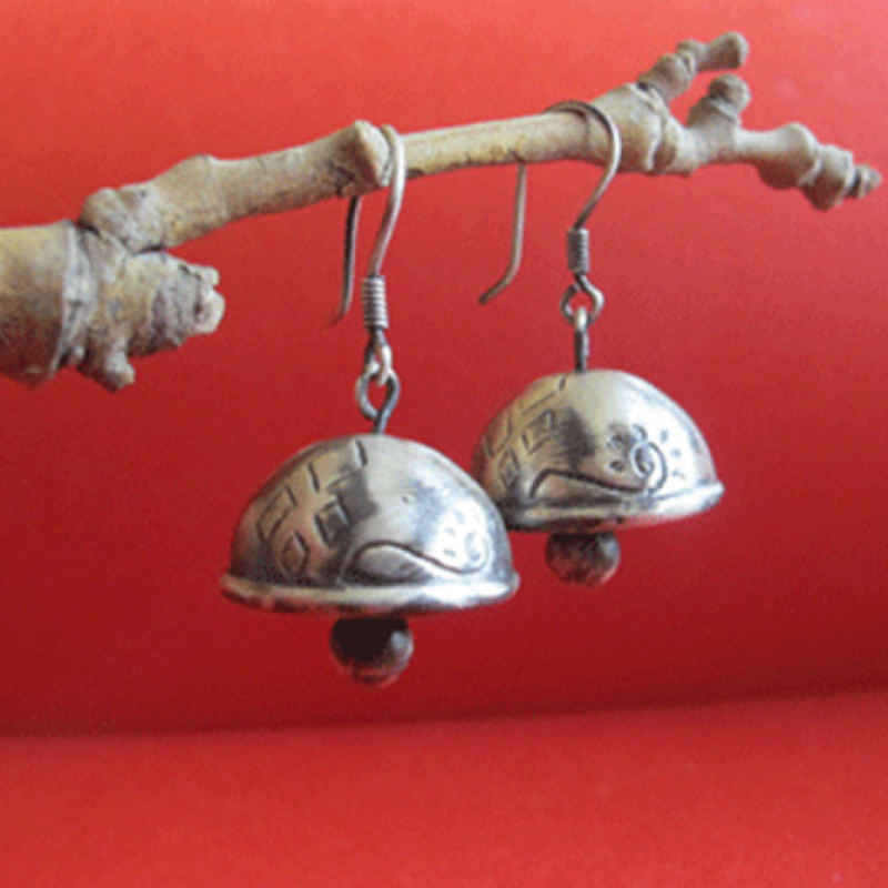 Main image of 波斯银耳环 – 力量馆 (Zoorkhaneh) 款