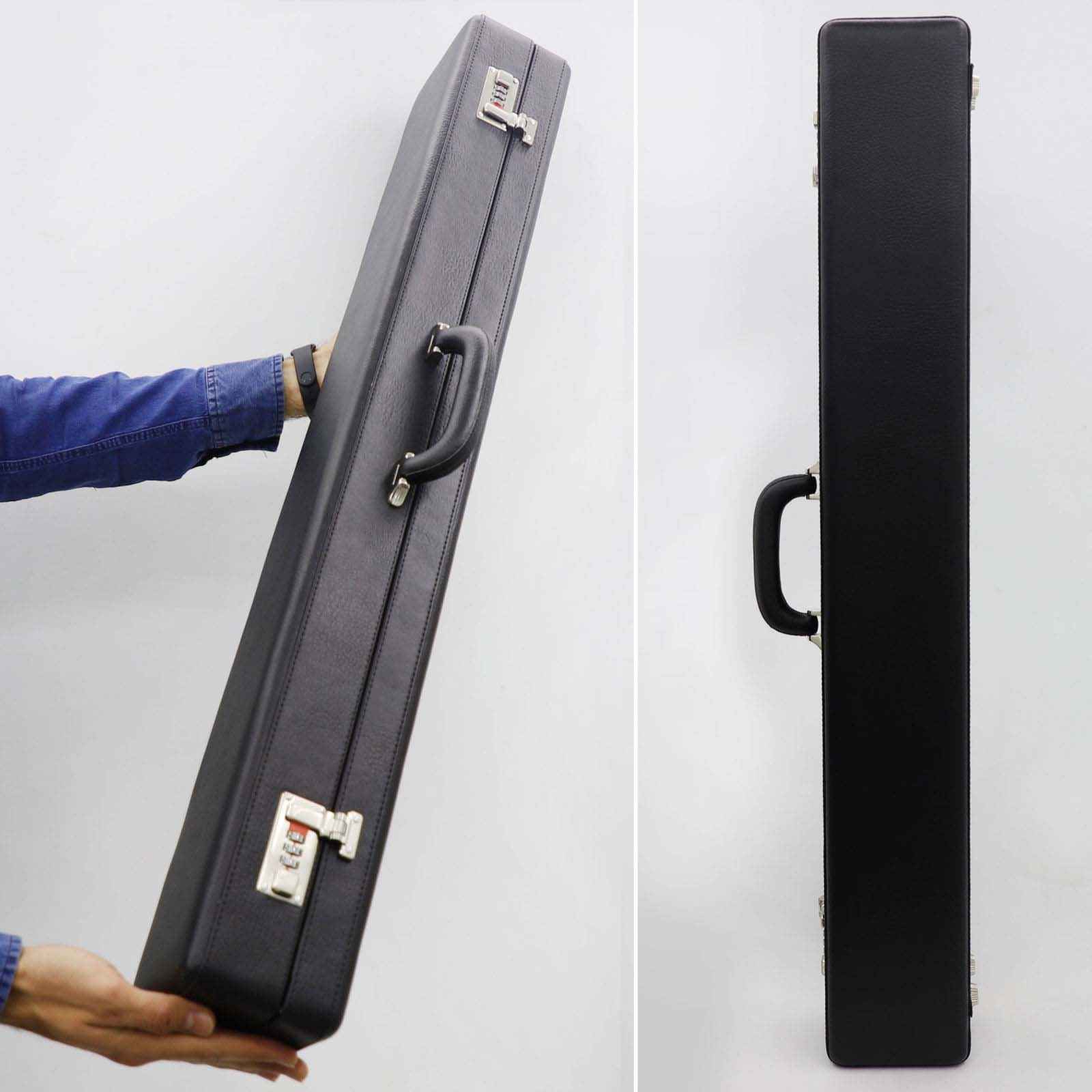 黑色波斯奈伊笛泡棉与皮面硬琴箱