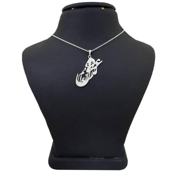 Main image of 银项链 – 极简波斯书法 Eshgh 款