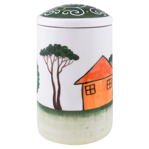 Main image of 陶瓷储物罐 – 手工制作，Summer 款
