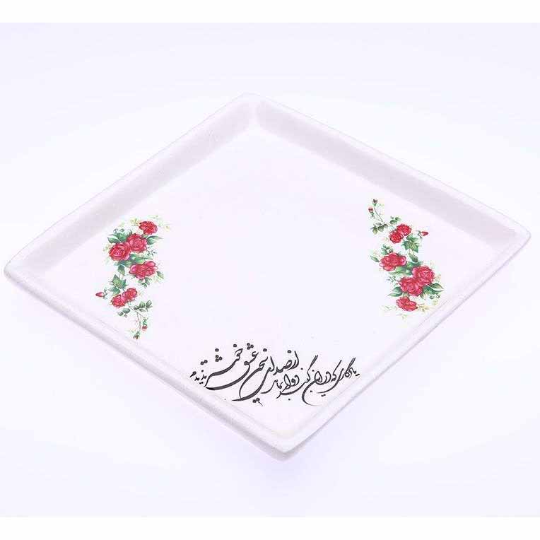 波斯陶瓷小蜡烛台套装 鸟与石榴款