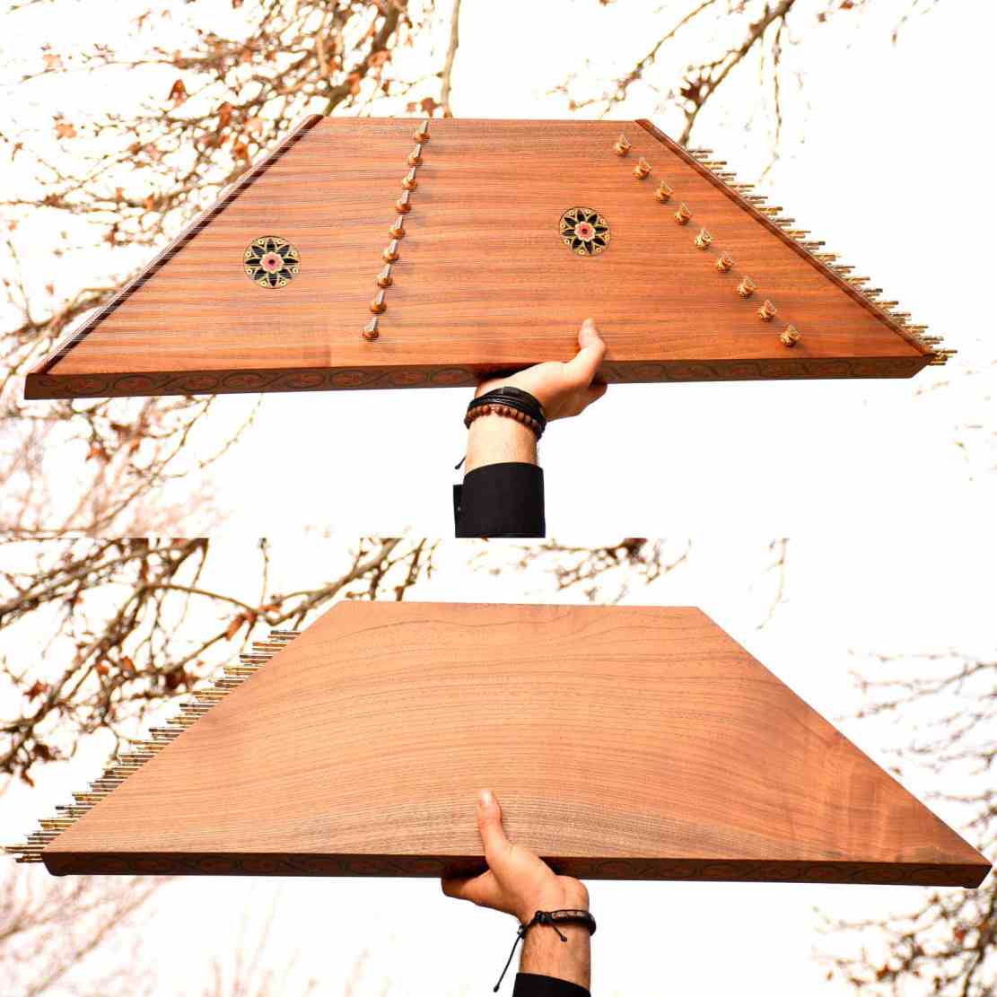波斯 Santur – IranSaz 手工扬琴，Rokhsare 款