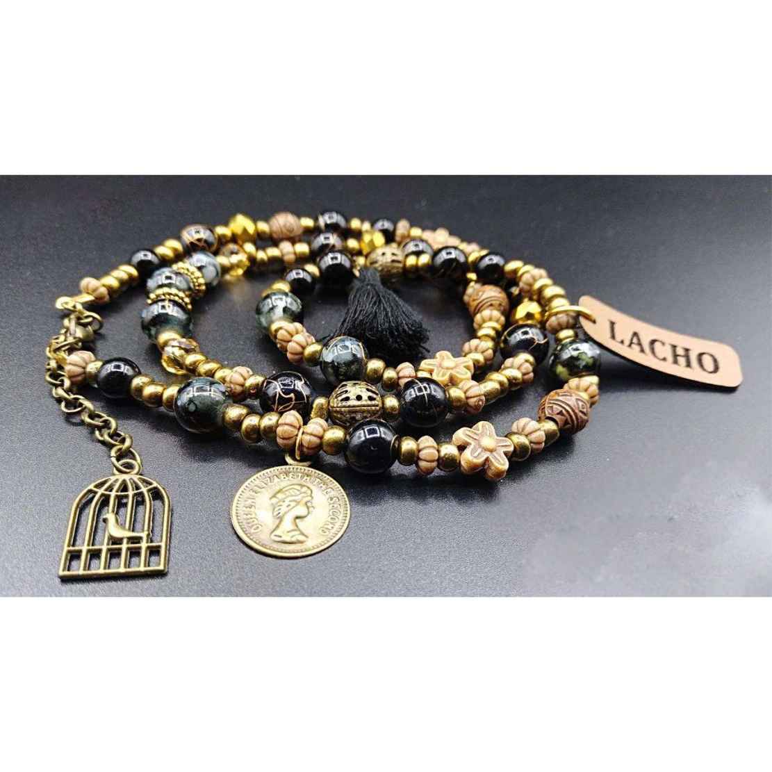 女士波斯串珠手链 – Morghe Amin 设计