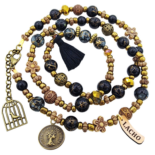 Main image of 女士波斯串珠手链 – Morghe Amin 设计