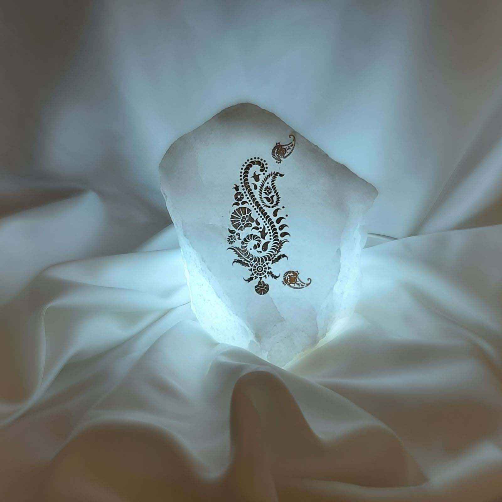 波斯 Glow 盐灯 – 手工艺术设计款