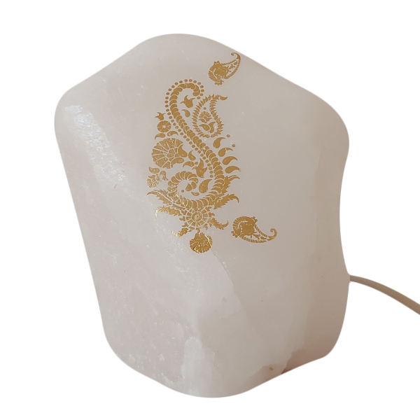 Main image of 波斯 Glow 盐灯 – 手工艺术设计款