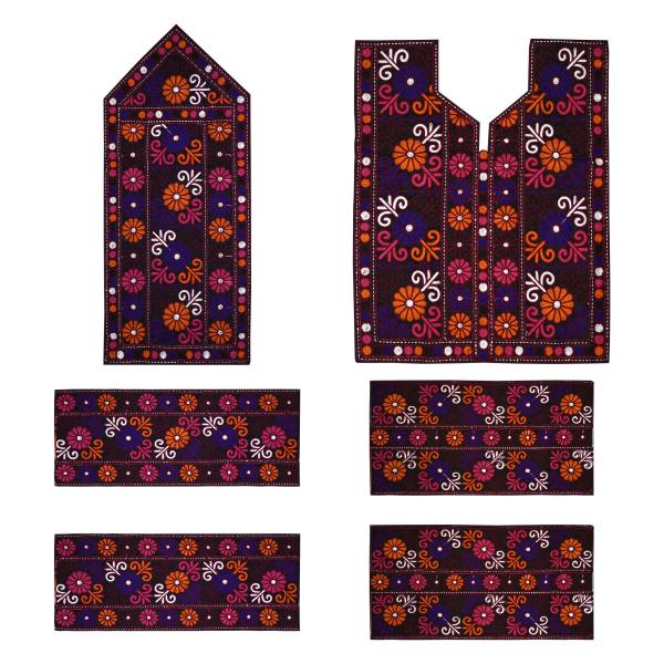 Main image of 手工巴洛奇刺绣服装面板 – 马赛克款