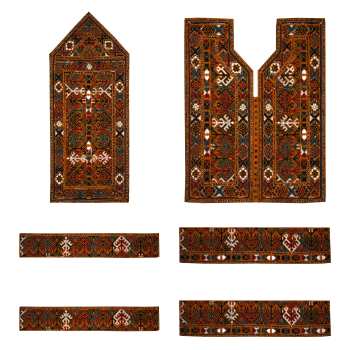 Main image of 手工巴洛奇刺绣服装面板 – Goldar 款