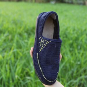 Giveh 鞋 – 波斯手工透气鞋 海军蓝款