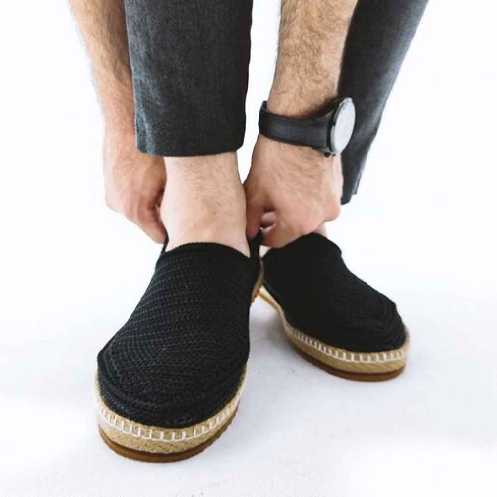 Giveh 鞋 – 波斯手工透气鞋 黑色款