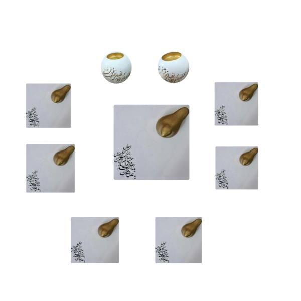 Main image of 优雅陶瓷 Haft-sin 套装，用于 Nowruz 波斯新年