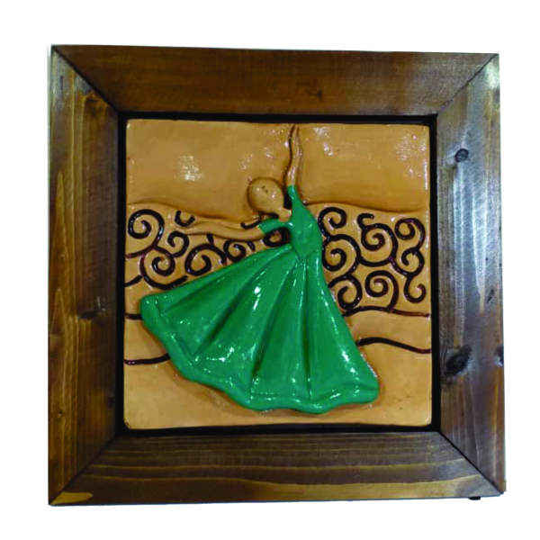 Main image of 装饰性波斯陶瓷艺术模型 – 萨玛舞