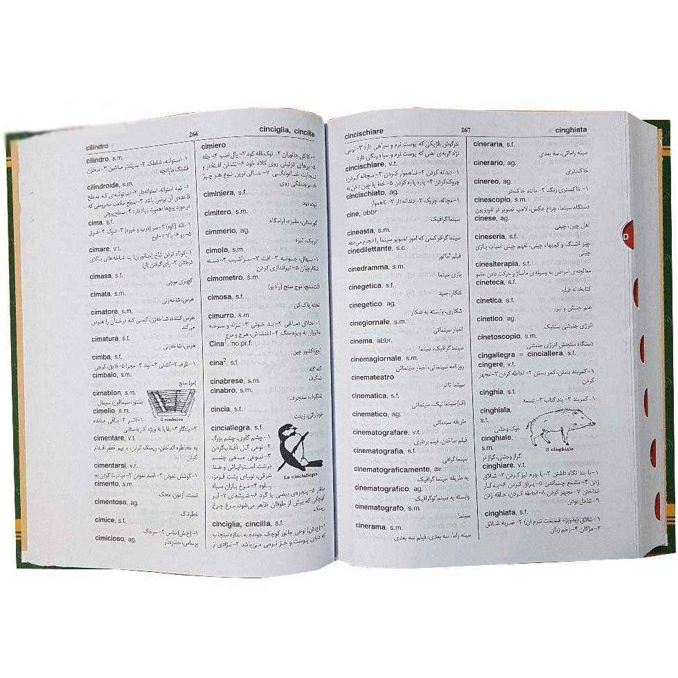 《意大利语–波斯语进阶词典》2 卷本