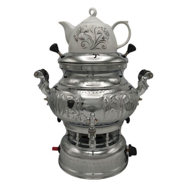 Main image of 波斯燃气茶炊 带茶壶 8升