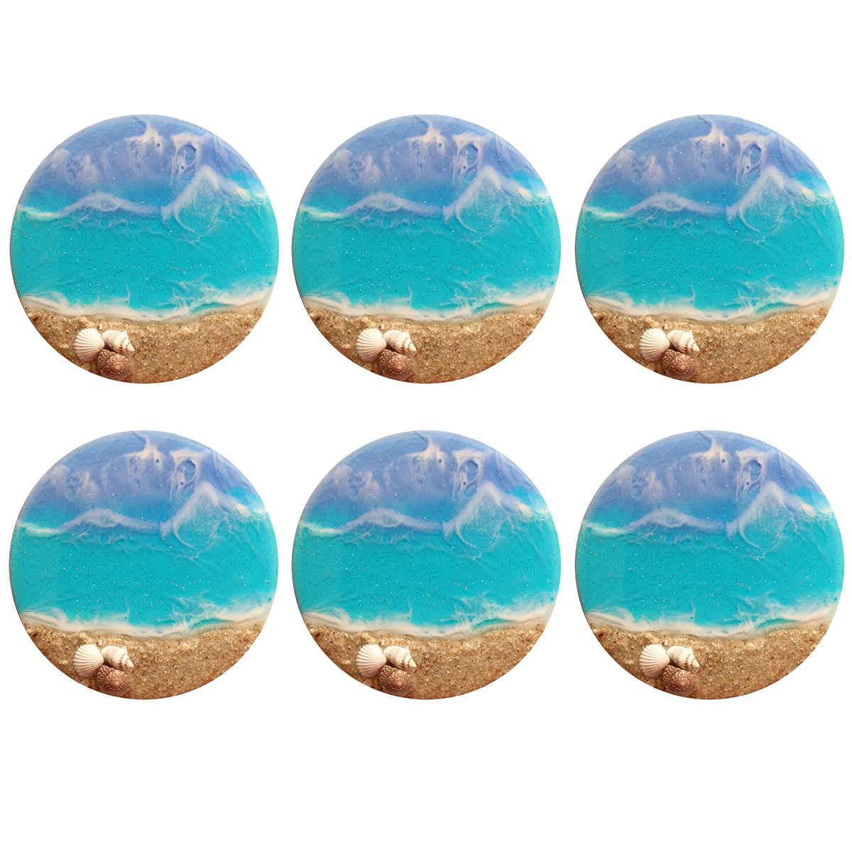 Main image of 树脂 Haft-sin 套装，用于 Nowruz 波斯新年 沙滩款