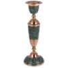 Thumbnail 2: 手工波斯铜烛台 – 镶嵌绿松石设计 – Yas