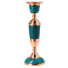 Thumbnail 3: 手工波斯铜烛台 – 镶嵌绿松石设计 – Yas