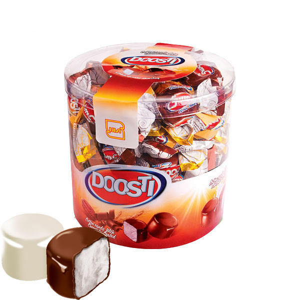 帕什马克 – 波斯棉花糖丝，巧克力与牛奶涂层（2袋）