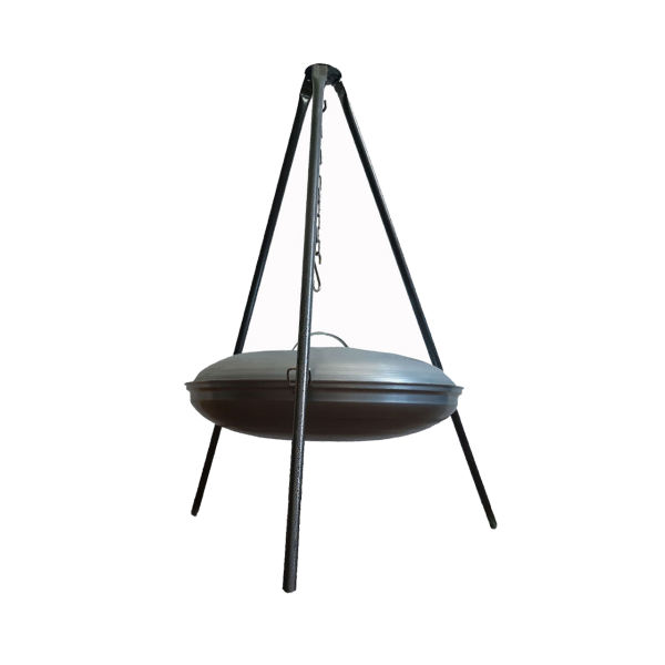 Main image of 大锅篝火烹饪三脚架 – 重型设计