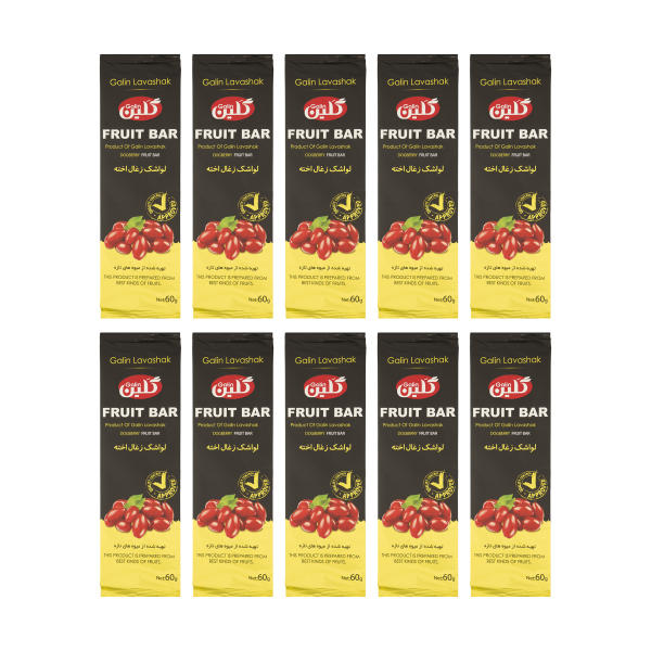 Main image of Galin山茱萸水果条 – 波斯传统酸味果皮，60克（10条）