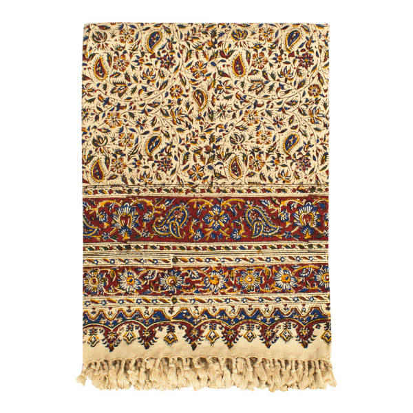 Main image of 伊朗桌布 —— 伊斯法罕传统卡拉姆卡里木版印花