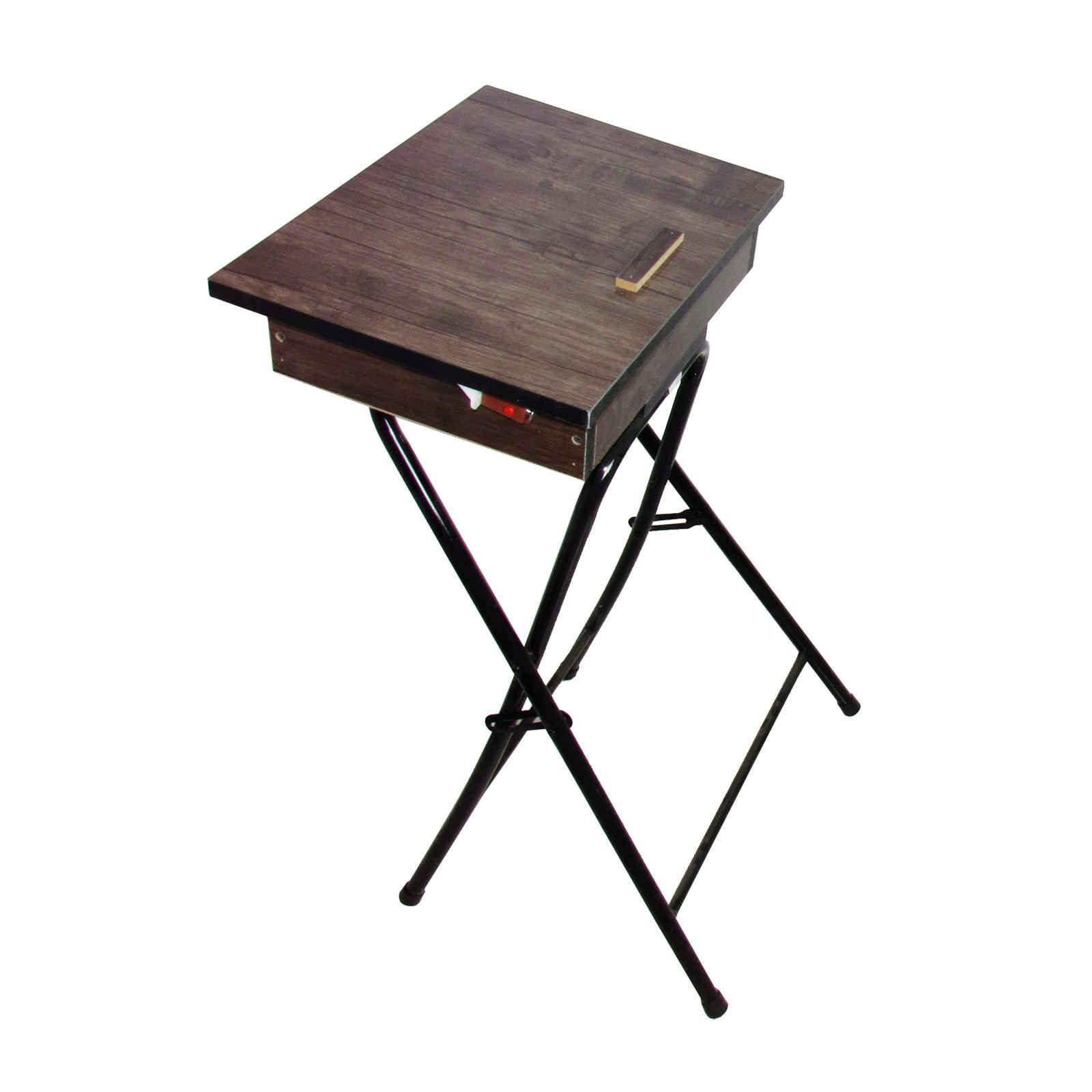 可堆叠祷告椅及桌子套装,棕色,适用于 Salah & 伊斯兰信徒