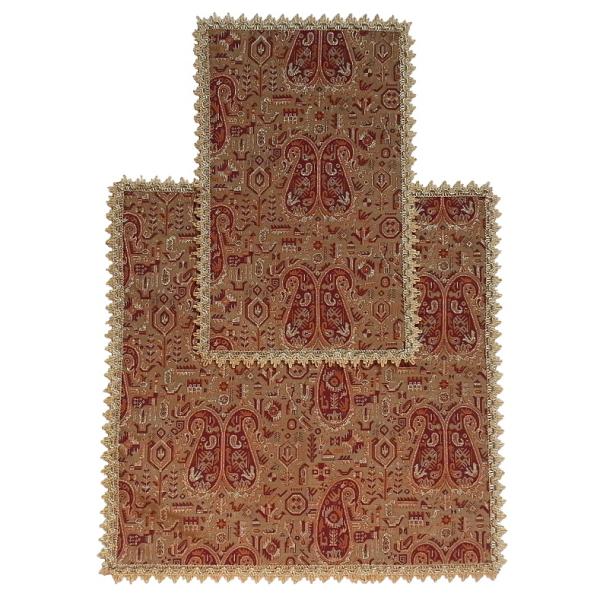 旅行便携式祈祷垫 —— 穆斯林专用,口袋尺寸,棕色款