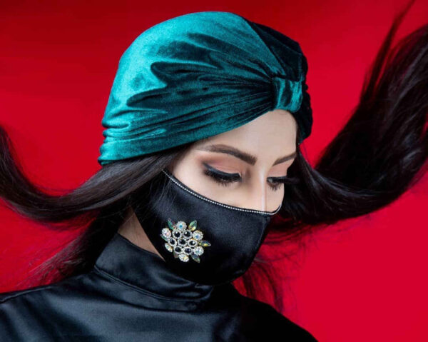 手工刺绣女士口罩