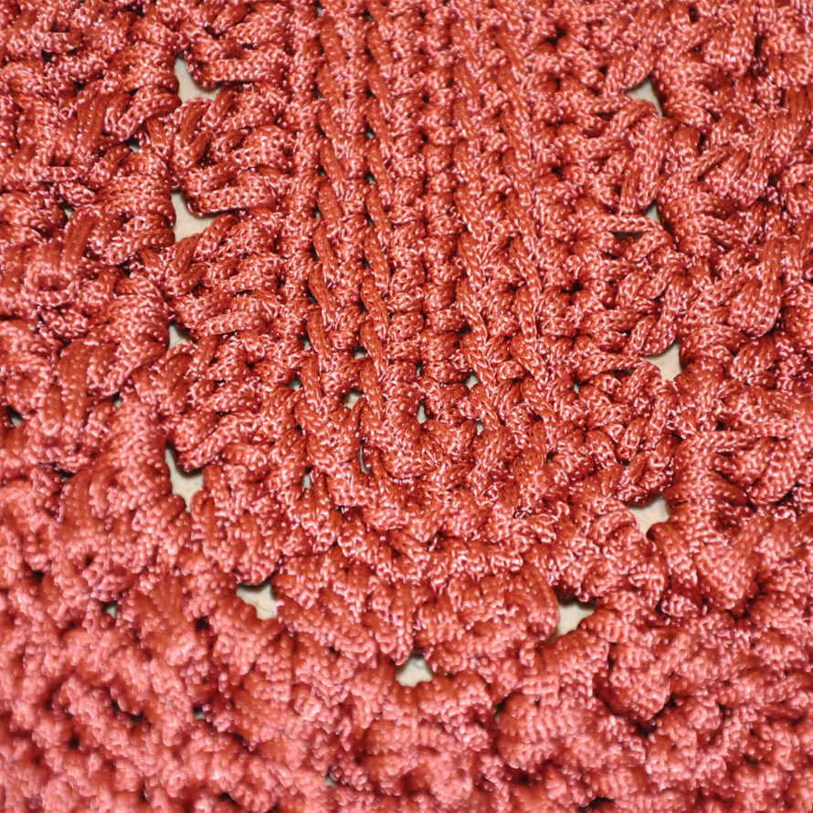 手工编织波西米亚风格地毯 —— 椭圆形款