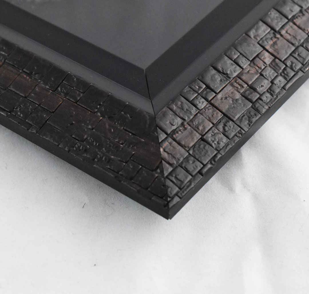 镶框伊斯兰书法镶木镶嵌艺术品 阿里 瓦里欧拉（真主的朋友）