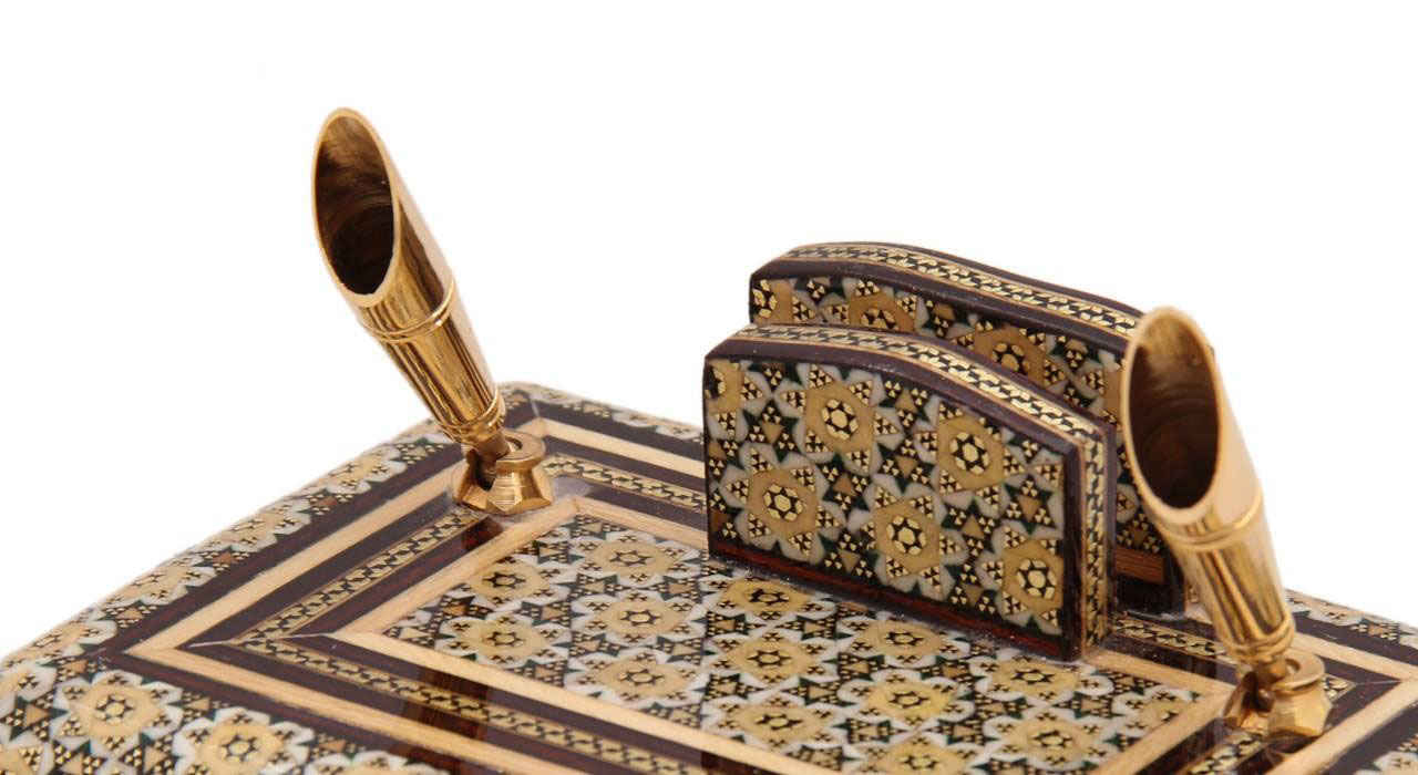 木质收纳器 – Markland 设计 Khatamkari 艺术