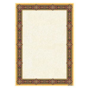 橙色彩饰 A4 纸（100 张）