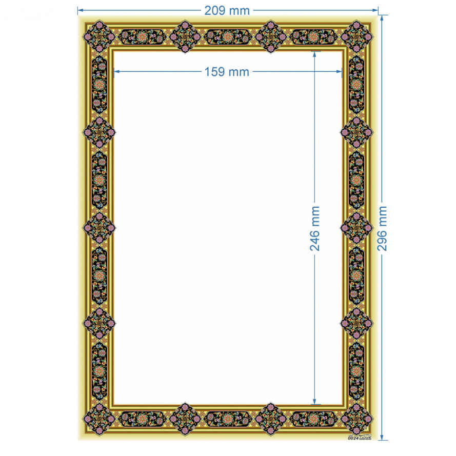 彩饰 A4 纸（100 张）代码 0024